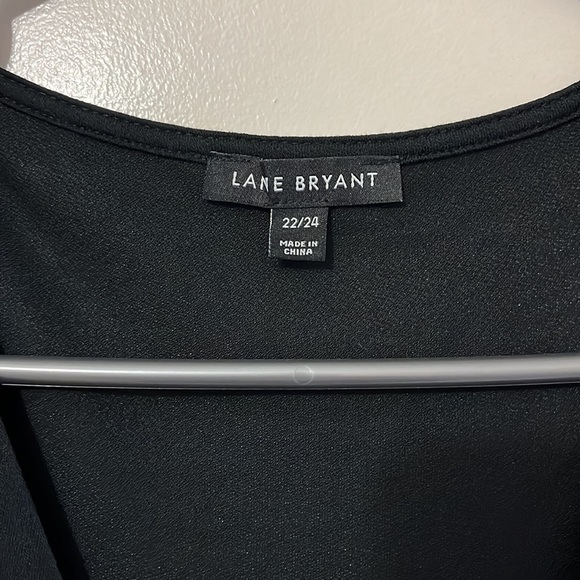 Lane Bryant pleated v-neck blouse size 22/24 - Picture 4 of 6